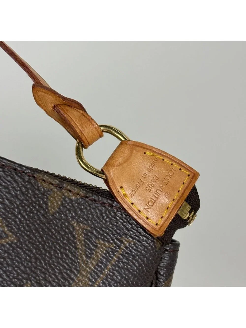 Louis Vuitton Pochette Accessoires Pouch Monogram Brown